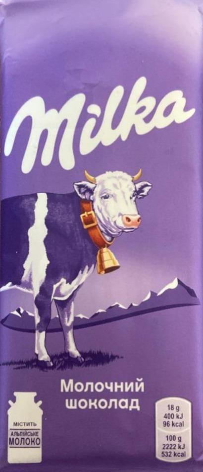 Фото - Молочный шоколад Milka