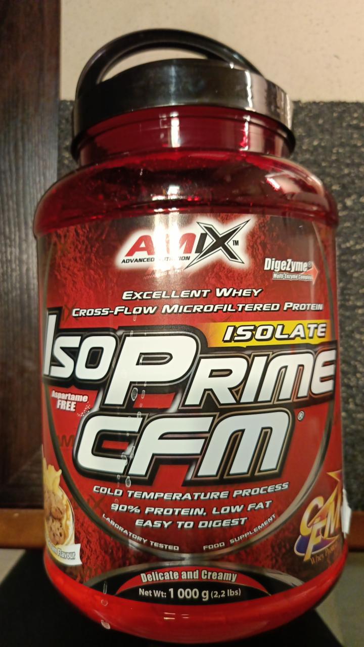 Фото - IsoPrime CFM протеин кремовое печенье Amix