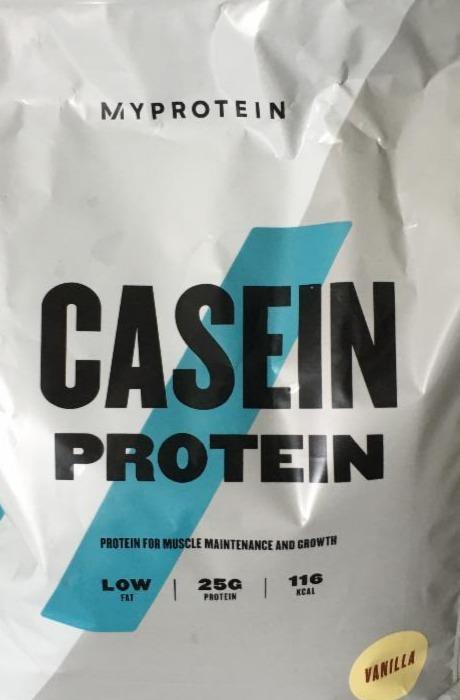 Фото - медленный казеин slow release casein My Protein