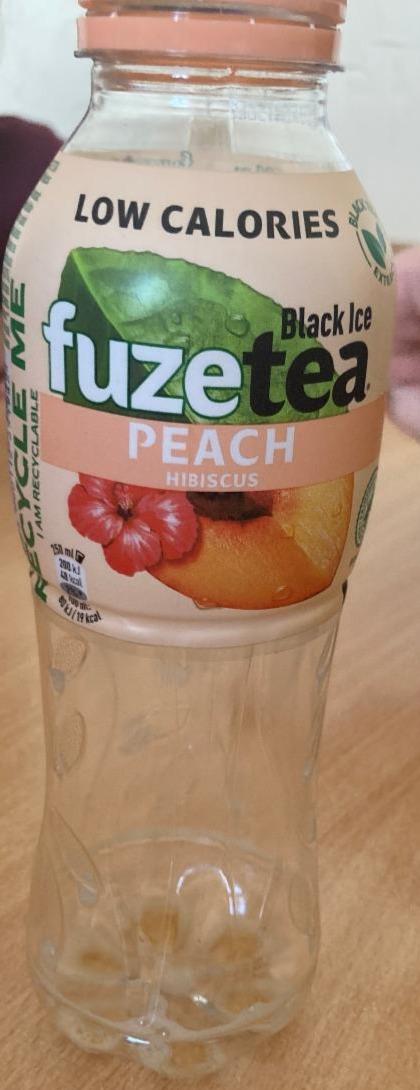 Фото - Black ice tea peach hebiscus Fuzetea