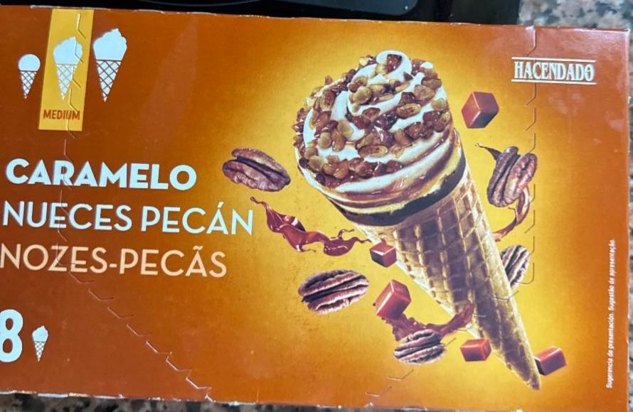 Фото - Мороженое с карамелью и орехом Hacendado