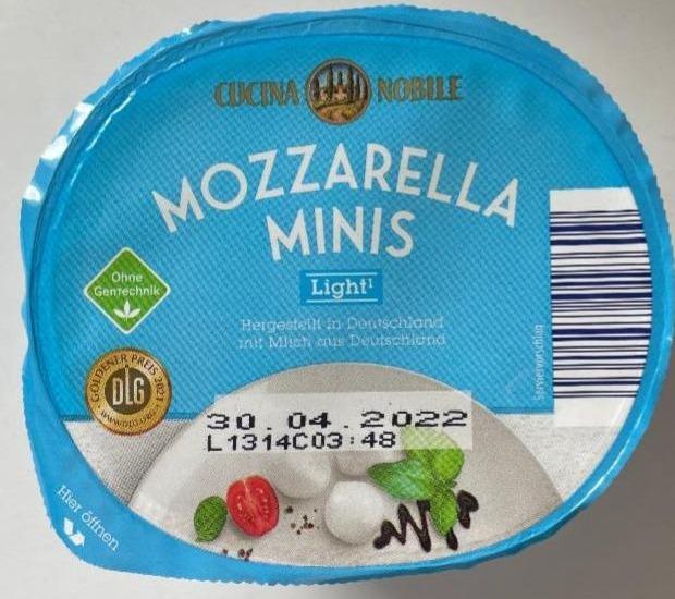 Фото - Сыр Mozzarella Minis Light Cucina Nobile