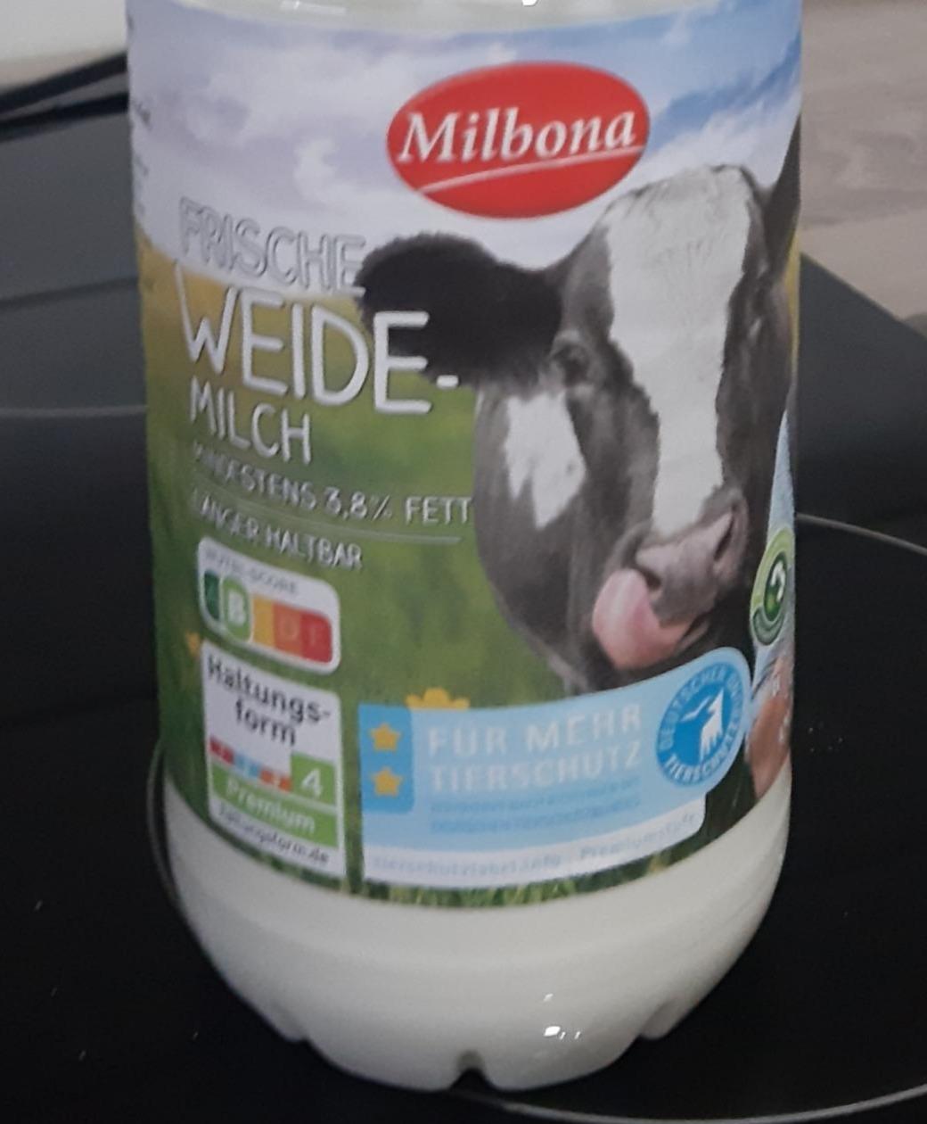 Фото - Молоко 3.9% Milbona