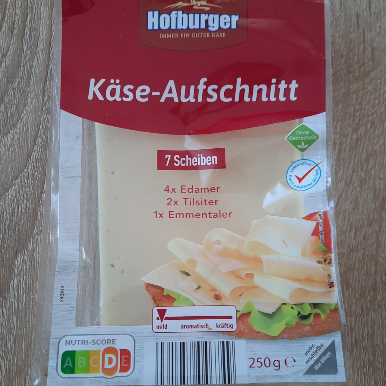 Фото - Käse-Aufschnitt Edamer Hofburger