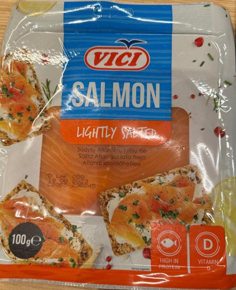 Фото - лосось salmon lightly salted Vici