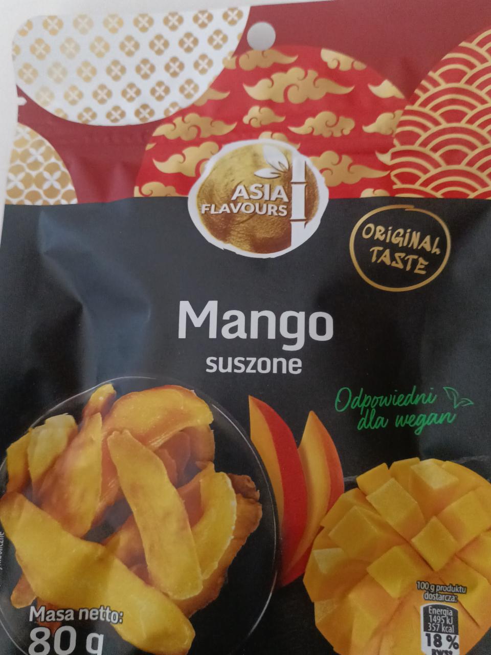 Фото - Манго сушеное Asia Flavours