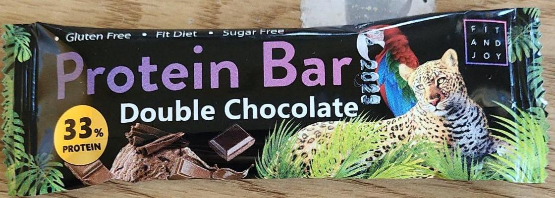Фото - Батончик двойной шоколад Protein bar double chocolate Fit And Joy