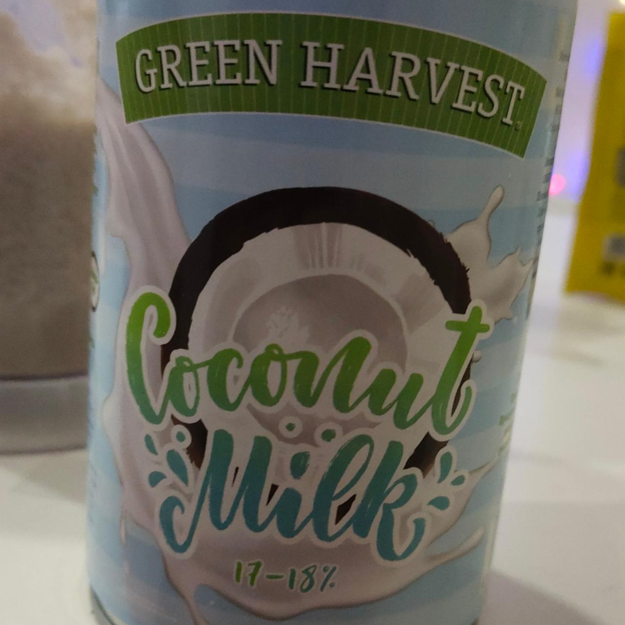 Фото - Консервированное кокосовое молоко 17-19% Green Harvest