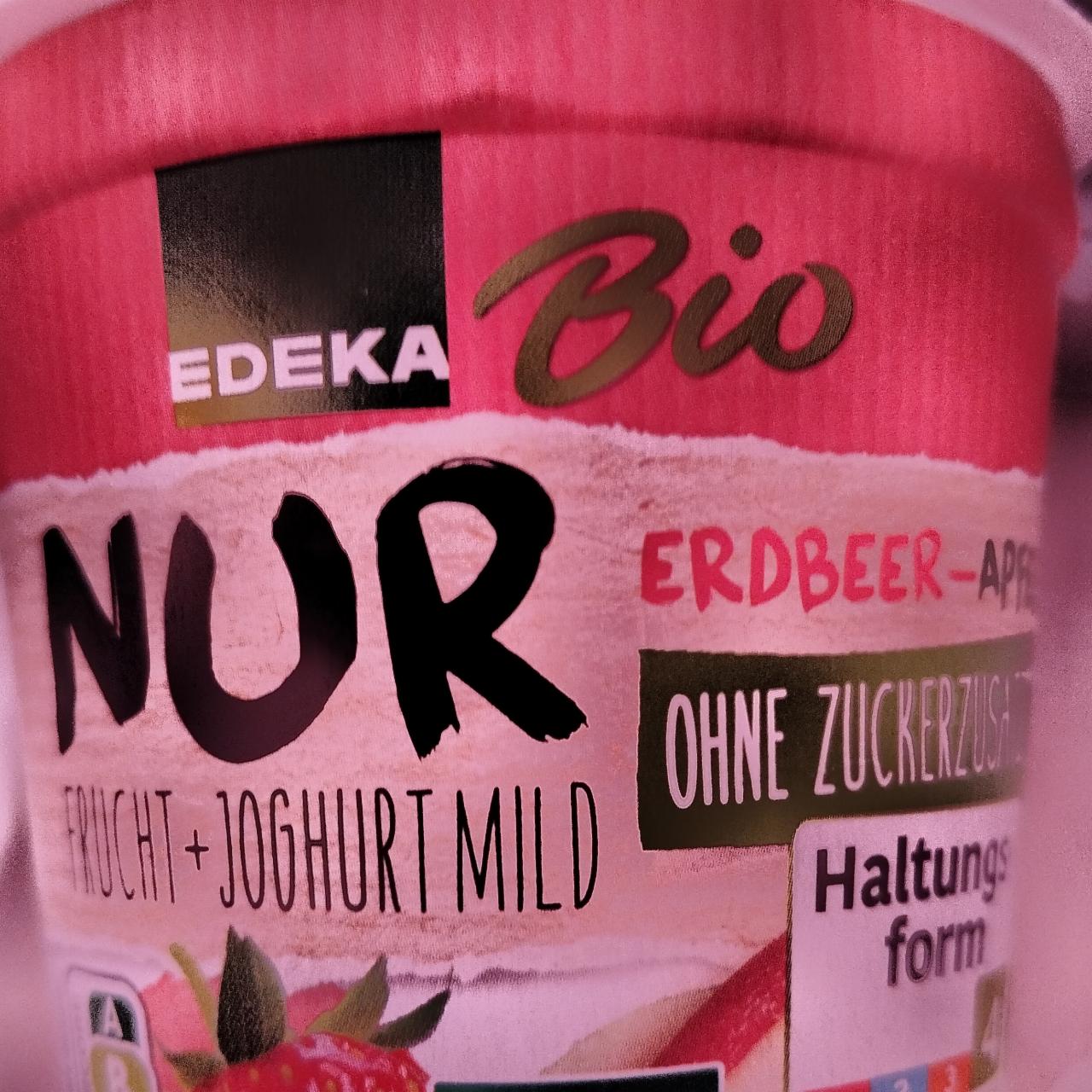 Фото - йогурт клубника Edeka