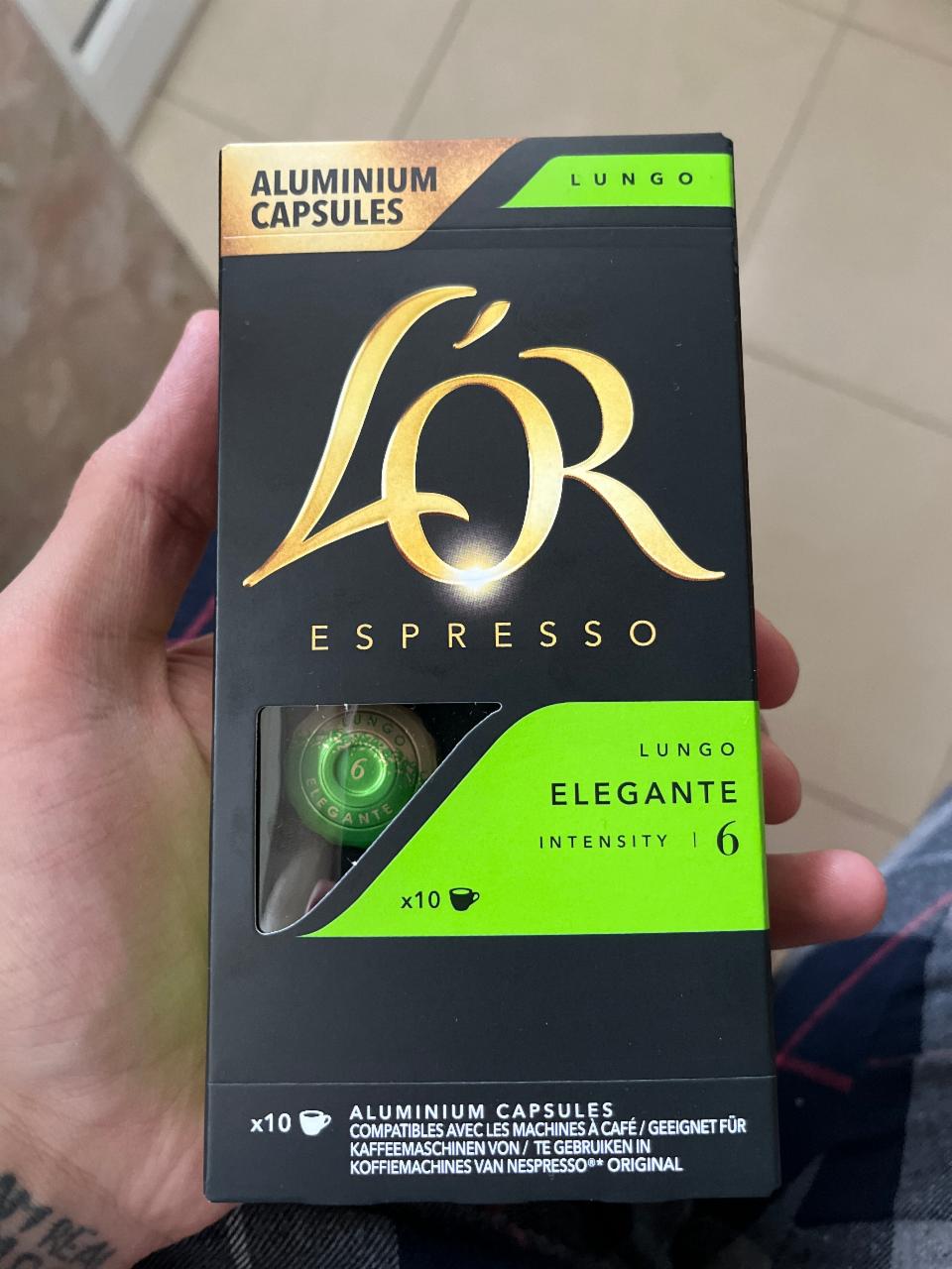 Фото - Кофе капсульный Elegante Espresso Lungo L’OR
