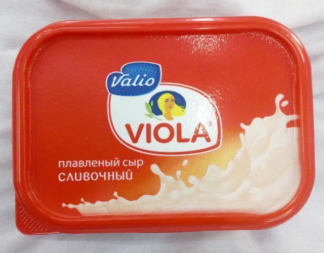 Фото - Сыр плавленный сливочный Viola