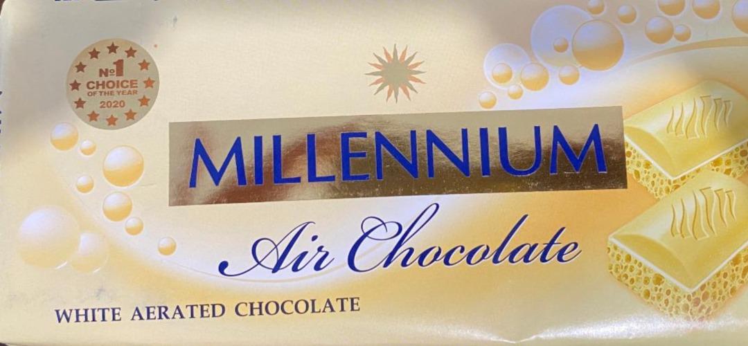 Фото - Белый пористый шоколад white air chocolate Millennium Air