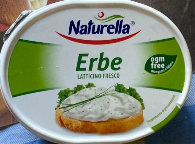 Фото - сыр плавленый с зеленью erbe Naturella