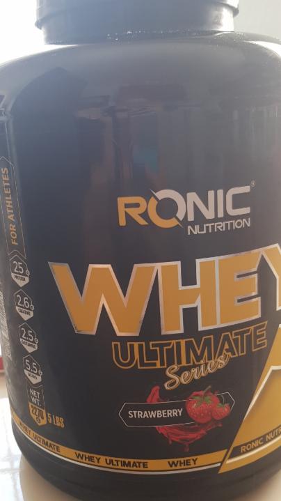 Фото - протеин whey ultimate Ronic Nutrition