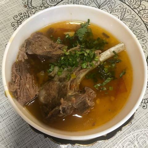 Фото - картофельный суп с бараниной