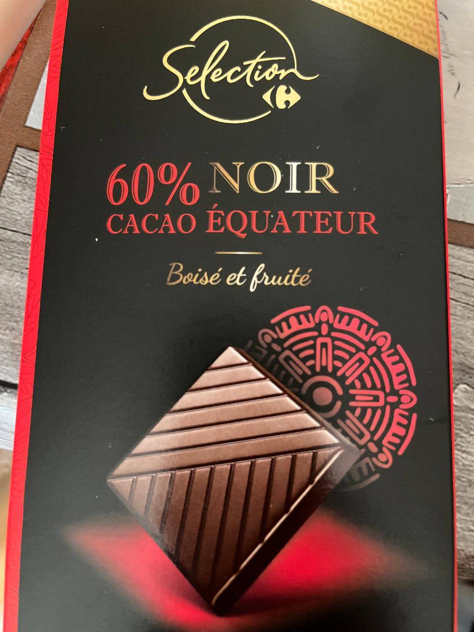 Фото - Шоколад темный 60% Carrefour selection