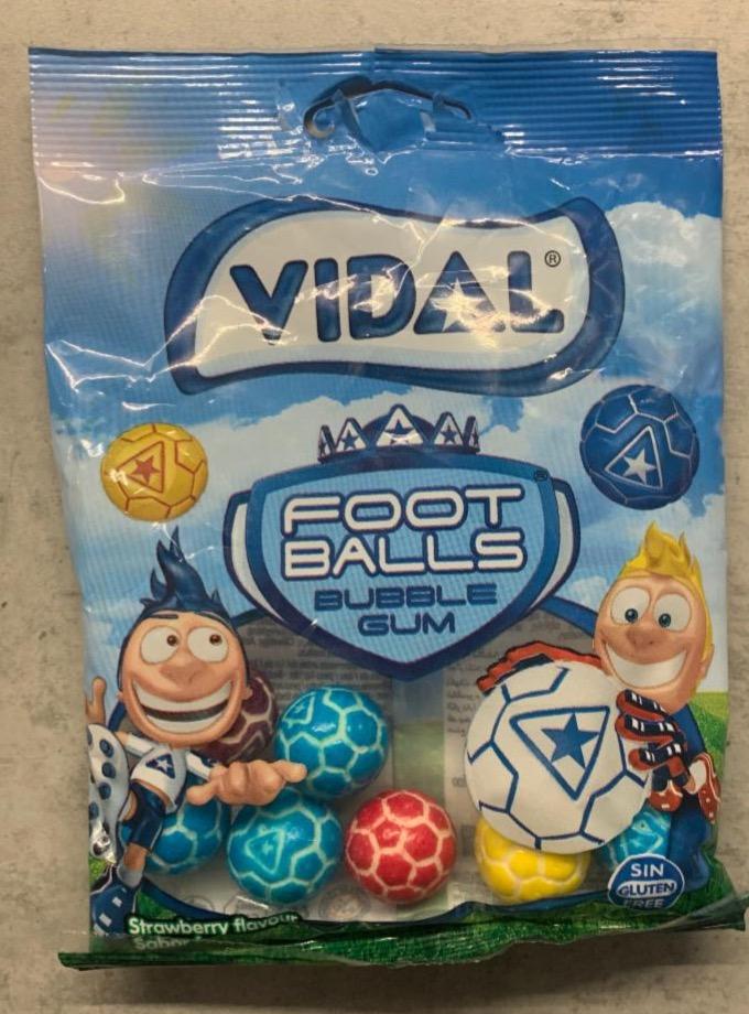 Фото - Жевательная резинка футбол footBalls Vidal