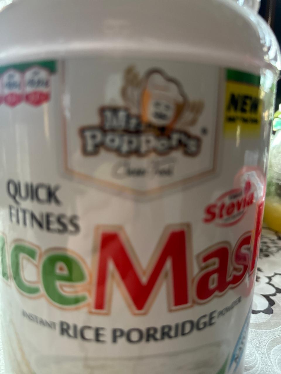 Фото - Рисовая смесь RiceMash instant Rice Porridge Natural Pure Amix Mr. Popper's