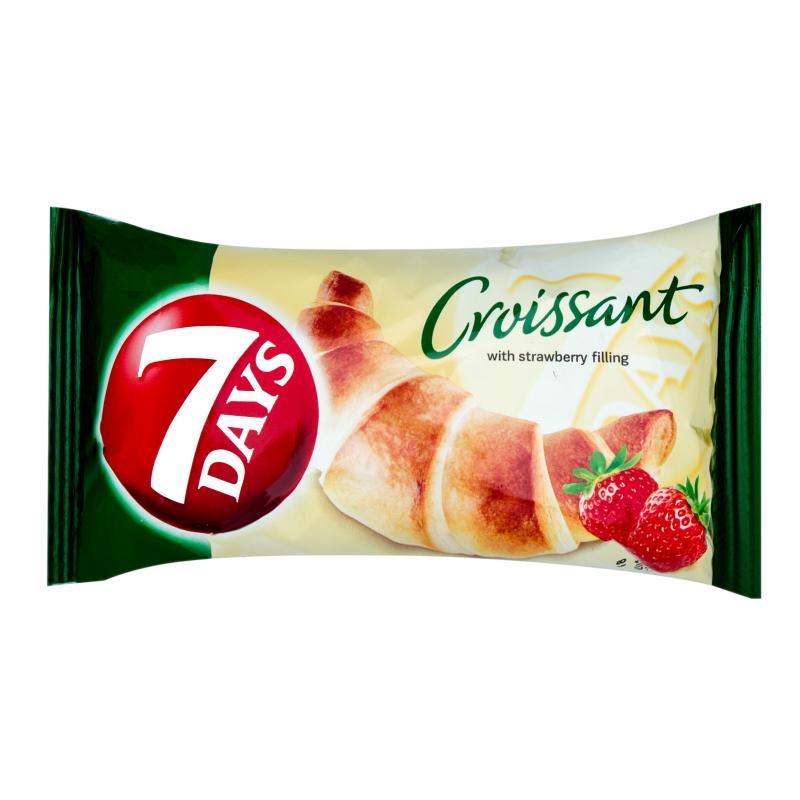 Фото - круассан клубничный croissant with strawberry filling 7 Days