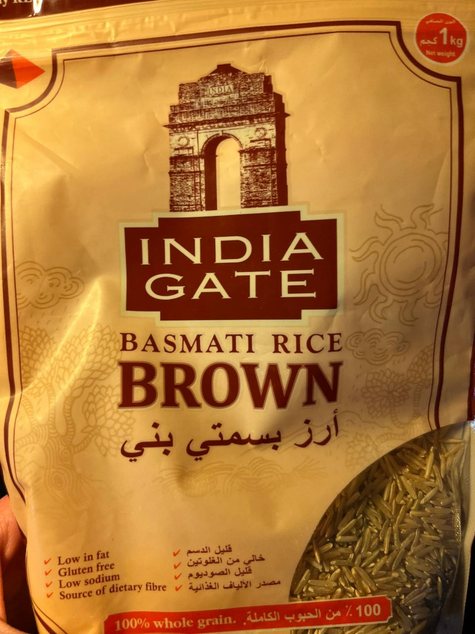 Фото - Basmati rice brown India Gate