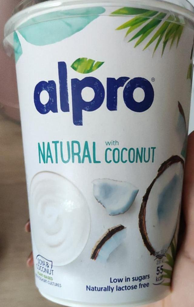 Фото - Йогурт кокосовый натуральный Coconut Alpro