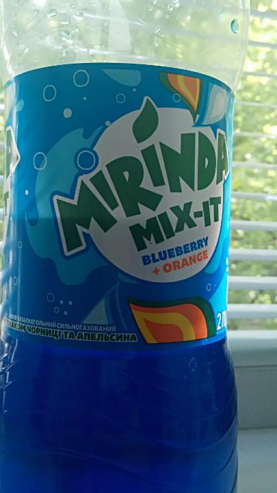 Фото - mirinda mix-it blueberry+orange 