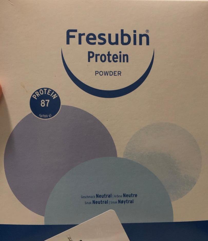 Фото - протеин порошковый protein powder Fresubin