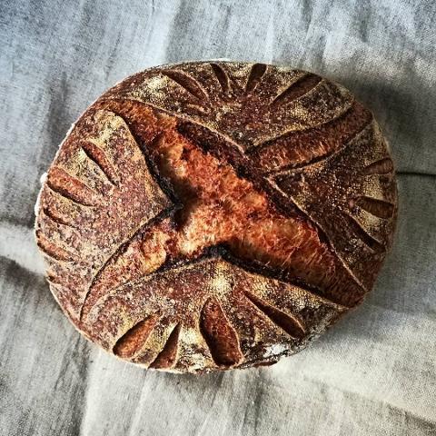 Фото - Фермерский хлеб с добавлением цельносмолотой муки