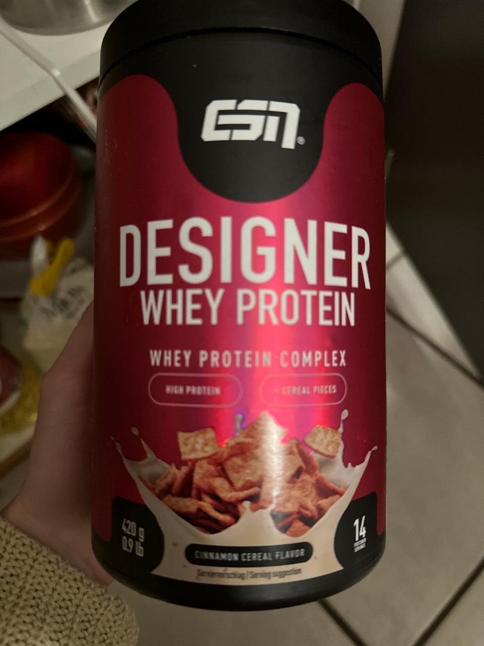 Фото - Designer whey protein cinnamon cereal flavor Esn