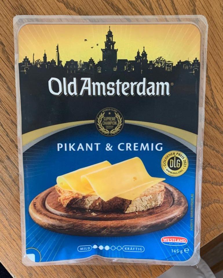Фото - Сыр твердый Pikant & Cremig Old Amsterdam