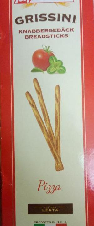 Фото - хлебные палочки со вкусом пиццы Grissini