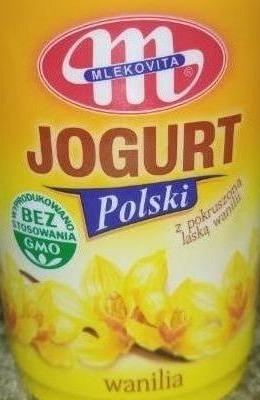 Фото - Йогурт польский ванильный с стручками ванили Mlekovita
