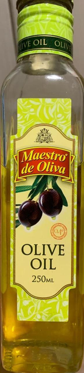 Фото - Оливковое масло нерафинированное холодного отжима Maestro de Oliva