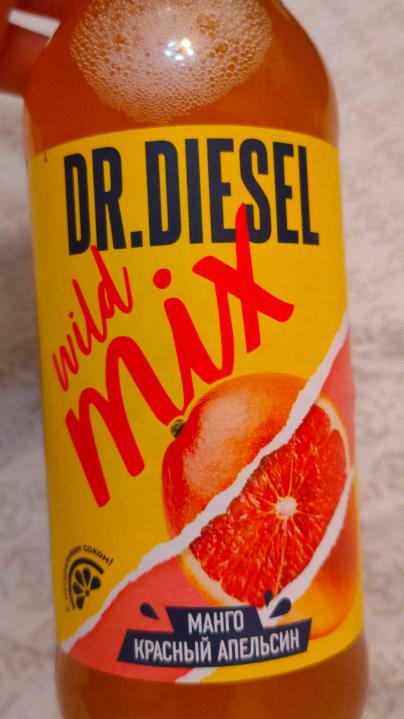 Фото - Пивной напиток манго-красный апельсин Dr. Diesel