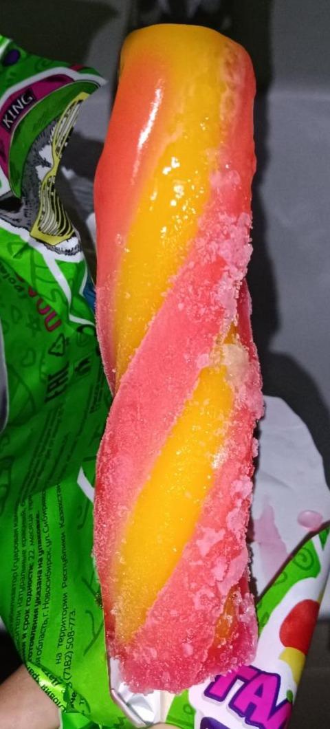 Фото - фруктовый лед манго-клубника Галилео