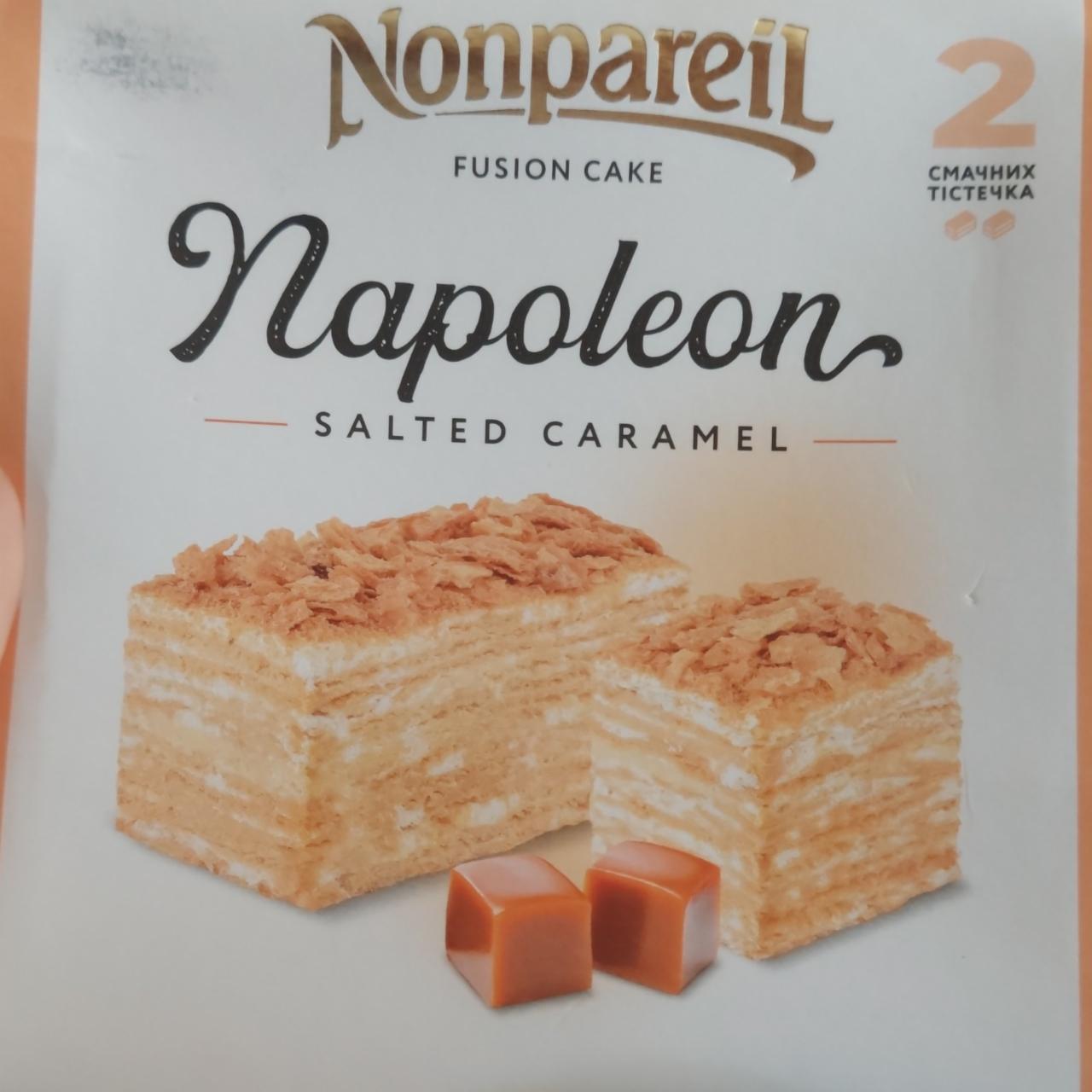 Фото - Пирожные Наполеон с соленой карамелью Nonpareil