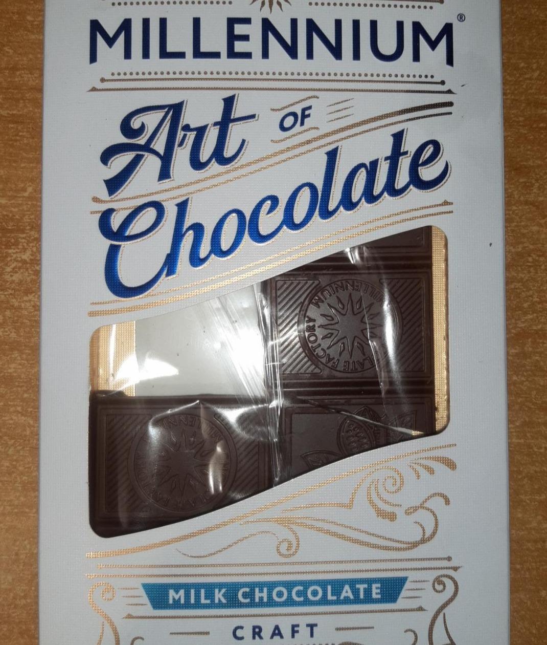 Фото - Шоколад молочный с шоколадным кранчем и печеньем брауни Craft Series Millennium