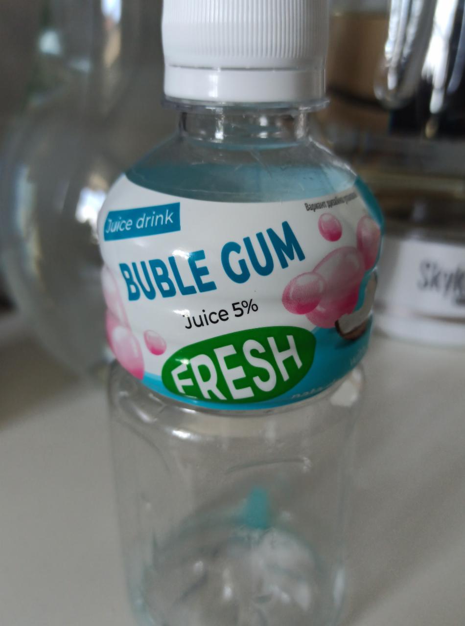 Фото - Напиток Juice drink buble gum Fresh