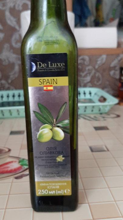 Фото - оливковое масло холодного отжима De Luxe