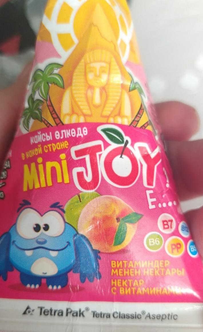 Фото - Нектар с витаминами яблоко персик mini Joy