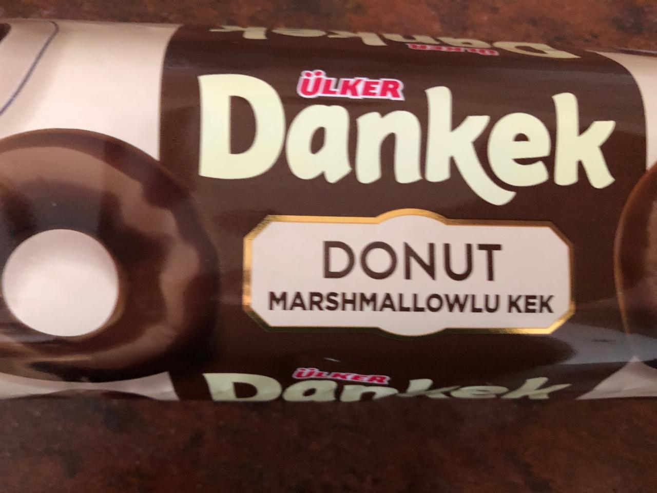 Фото - Пончик с зефиром Dankek Donut Marshmallow Ulker