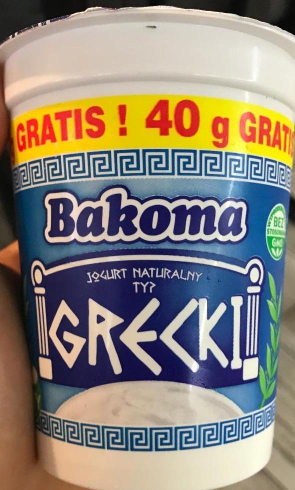 Фото - йогурт Бакома греческий