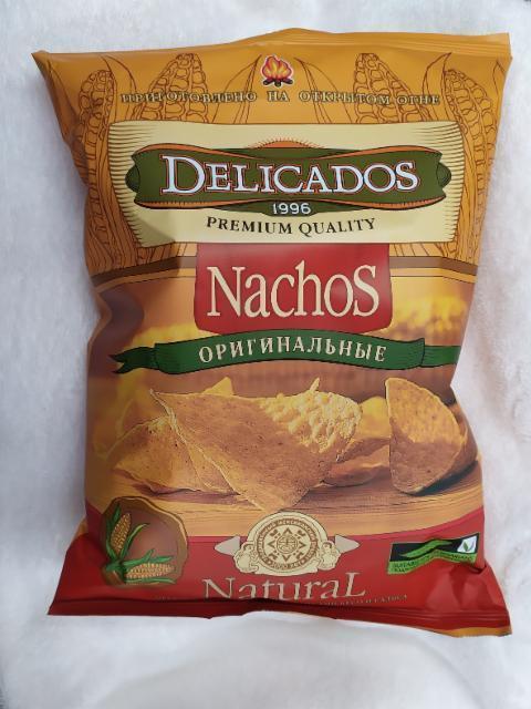 Фото - чипсы кукурузные оригинальные Начос Nachos Delicados
