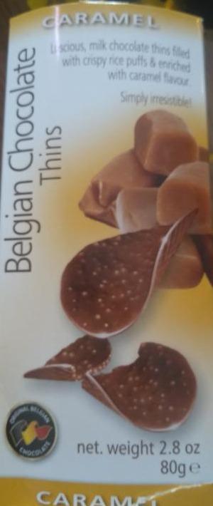Фото - крипсы из бельгийского шоколада c карамелью Belgian Chocolate