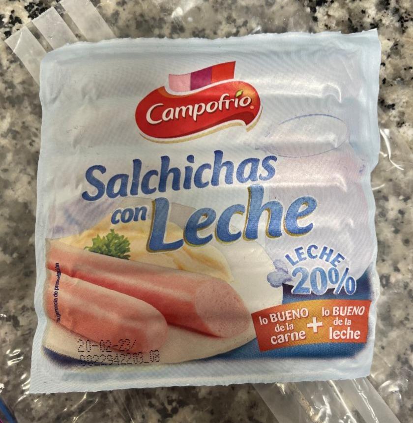 Фото - Сосиски молочные Salchichas Con Leshe Campofrio