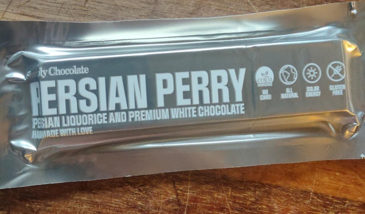 Фото - Батончик шоколадный White Chocolate Persian Perry