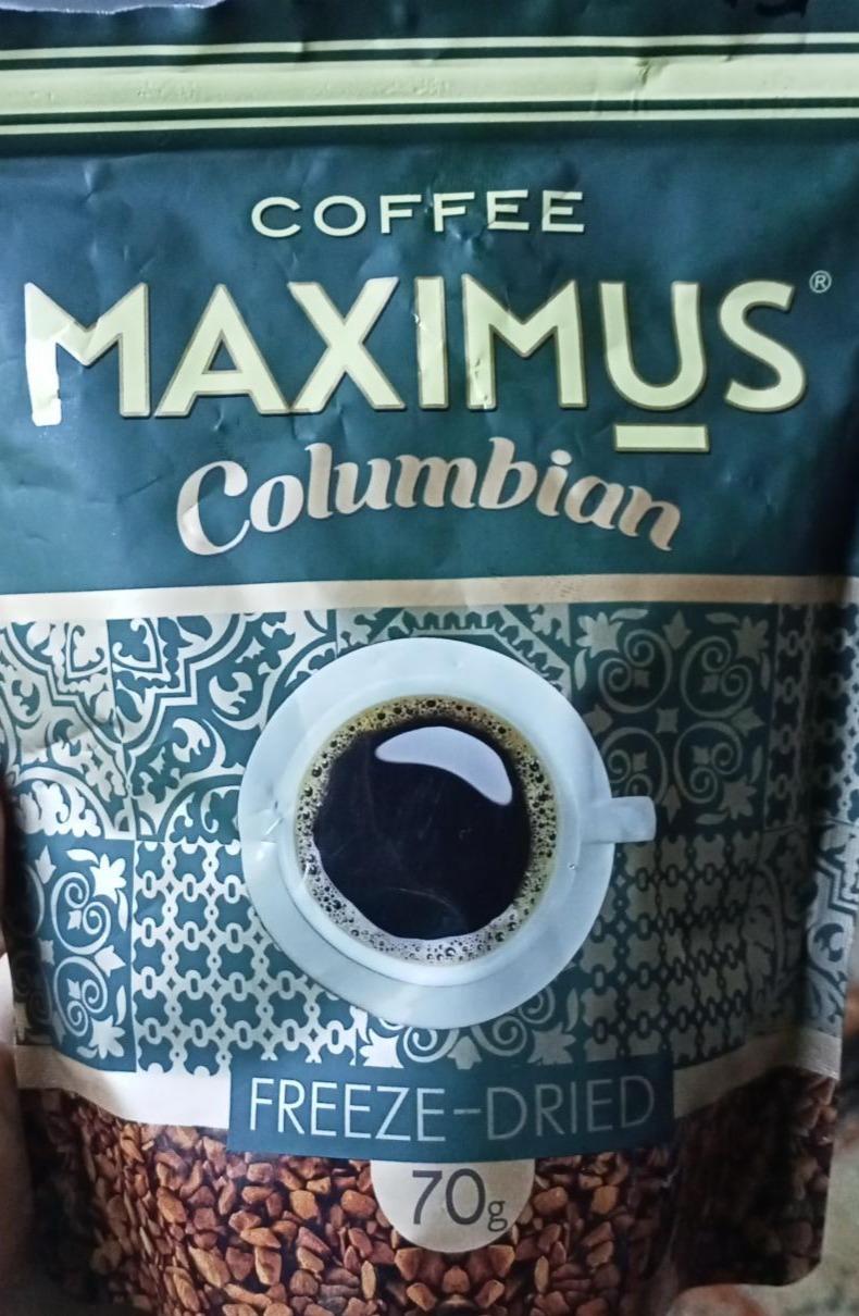 Фото - Кофе растворимый Maximus Columbian