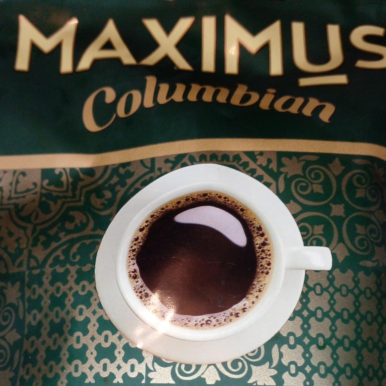 Фото - Кофе растворимый Maximus Columbian