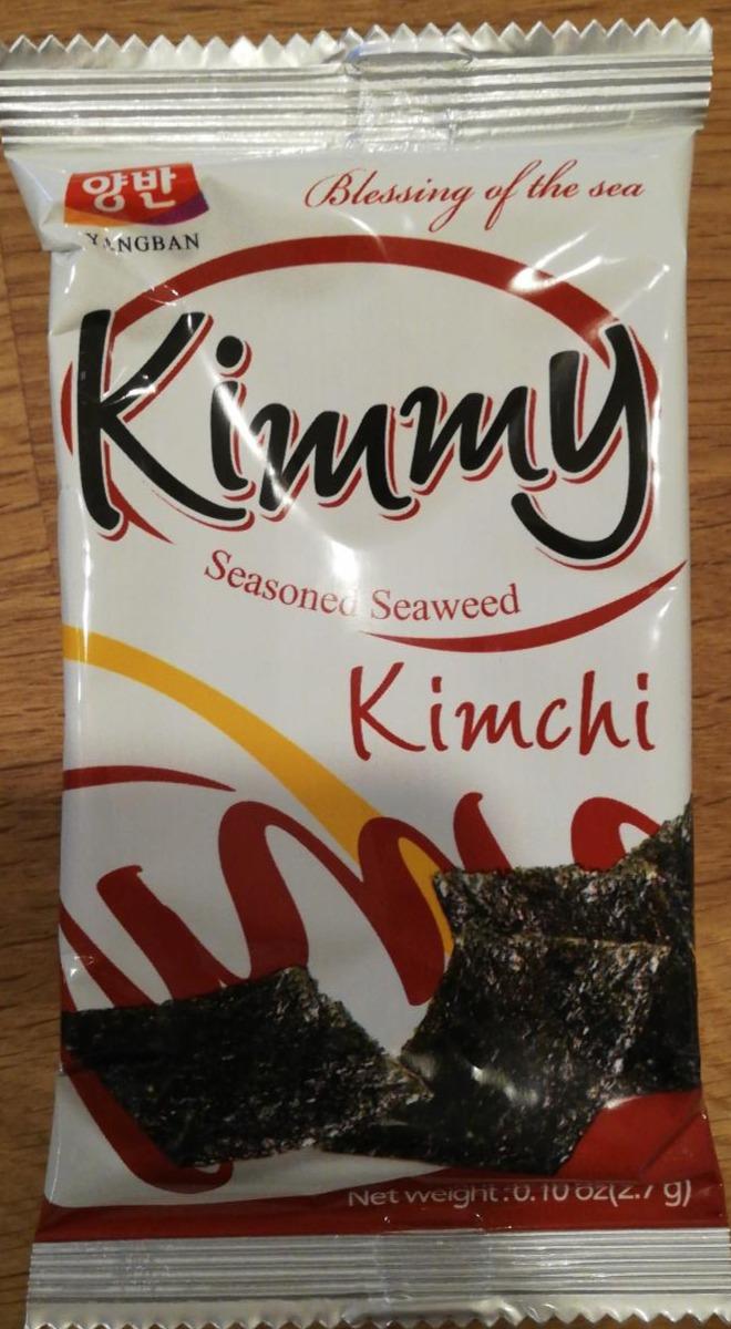 Фото - Снеки нори Seasoned Seaweed Kimchi