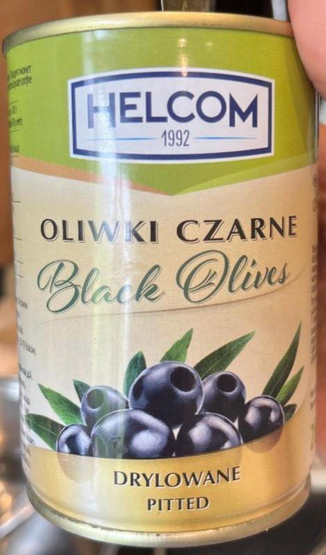 Фото - оливки черные без косточки Helcom